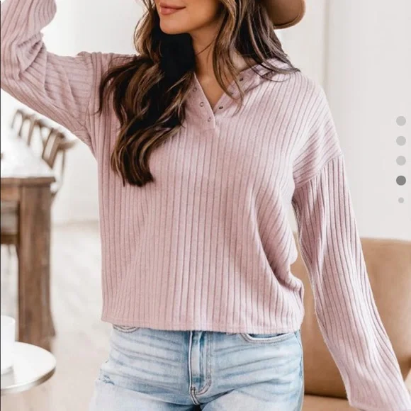 Pink Lily Purple Hoodie - Picture 1 of 5